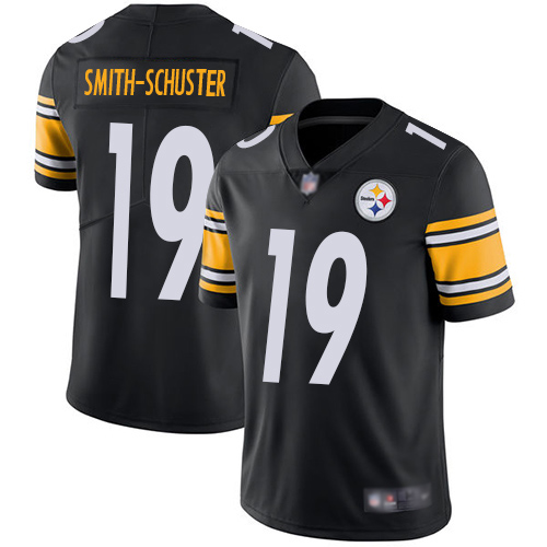 Youth Pittsburgh Steelers Football #19 Limited Black JuJu Smith Schuster Home Vapor Untouchable Nike NFL Jersey->youth nfl jersey->Youth Jersey
